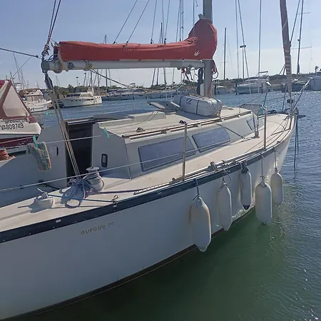 船上ホテル Dans Voilier Dufour29 Solo サン・シプリアン